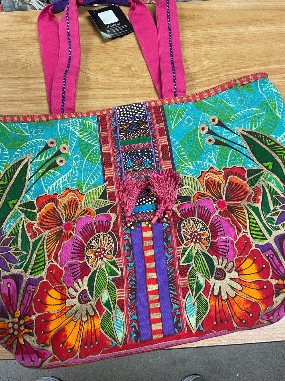 Laurel Burch tote